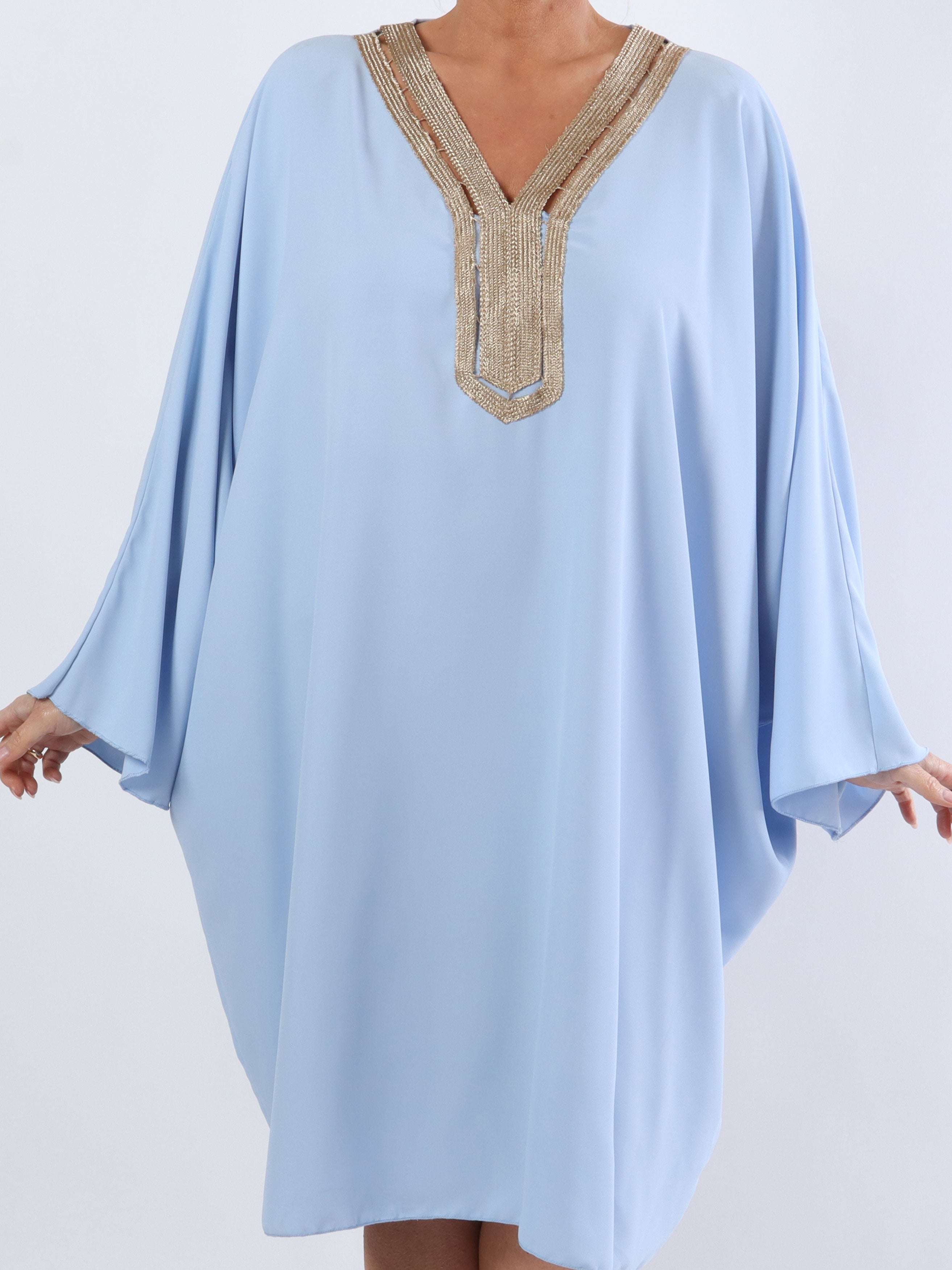 Viola - Plus size tunika med fin halsringning